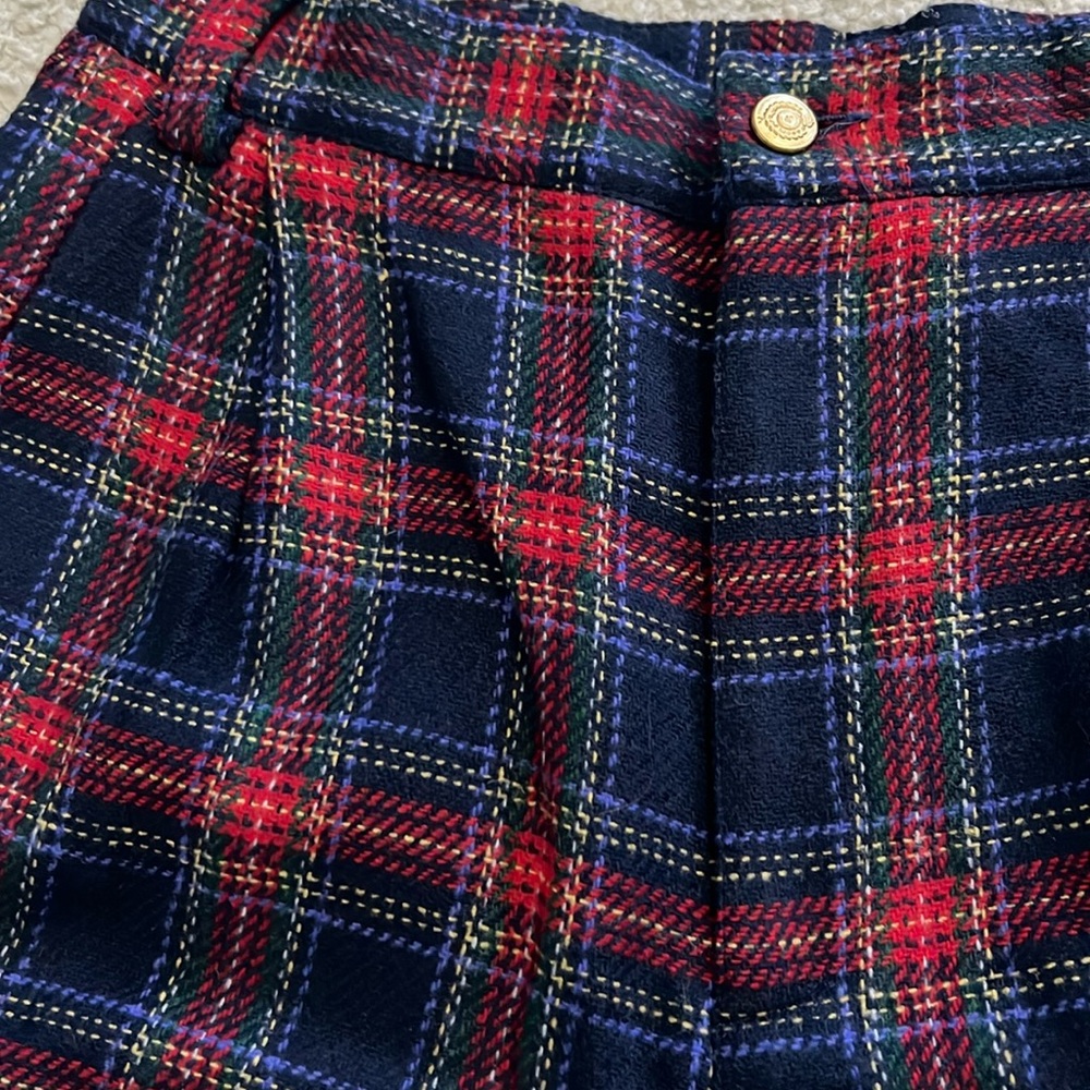Vintage Plaid Shorts - Picture 2 of 4